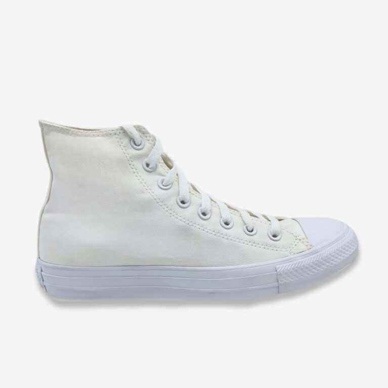 All Star Canvas Boots White Mono