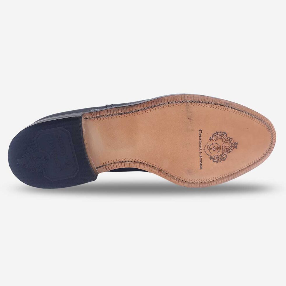 Crockett and Jones Oxford Shoes | LRS Online | Black Top Cap