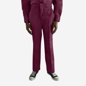 Dickies 847 Trousers Maroon / Burgundy