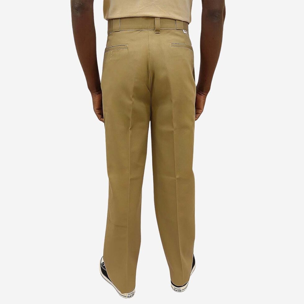 Back view of Dickies 847 trousers in Khaki Colour