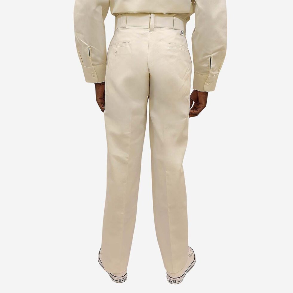 White Dickies Trousers – Bone 847 Edition | LRS Online