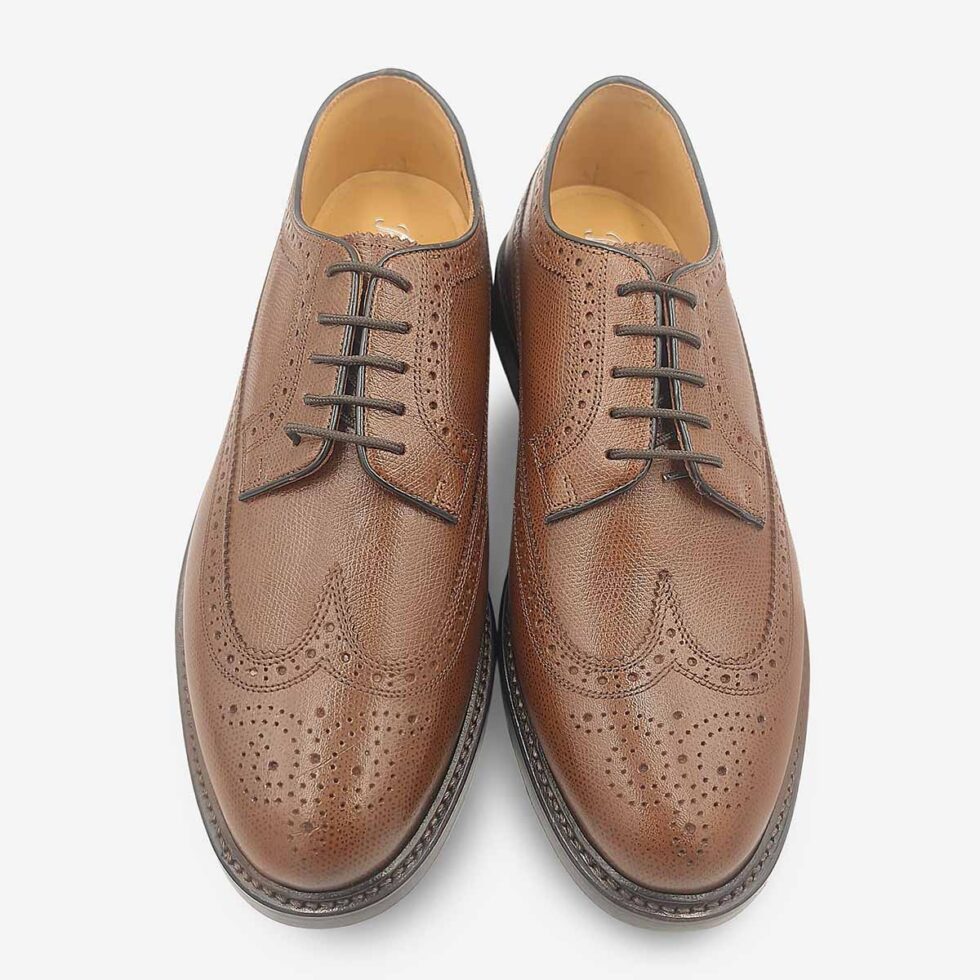 Top view of Florsheim Imperial Kenmoor Tan Cashmere Shoes in tan.