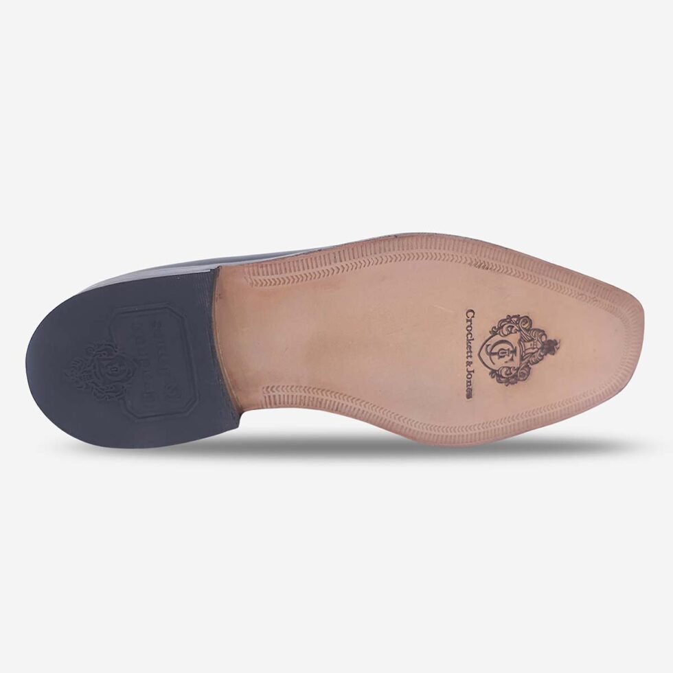 Crockett and Jones Black Shoes | LRS Online | Cobbler Slip Ons Crockett and Jones Black Shoes | LRS Online | Cobbler Slip Ons