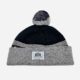 Strachan Pattern Beanie – Black / White