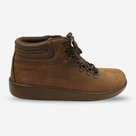 Grasshopper Levi Sandiego mocca mid-cut boot side front view