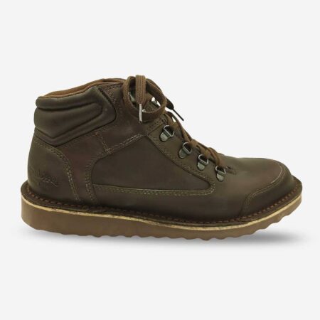 Grasshopper Troy Rogue dark brown ankle boot side front view